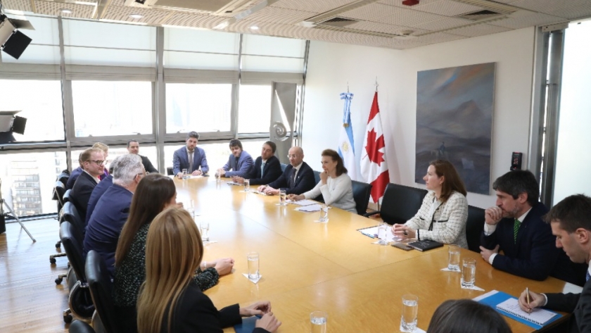 La Canciller se reunió con el CEO de CANDU Energy