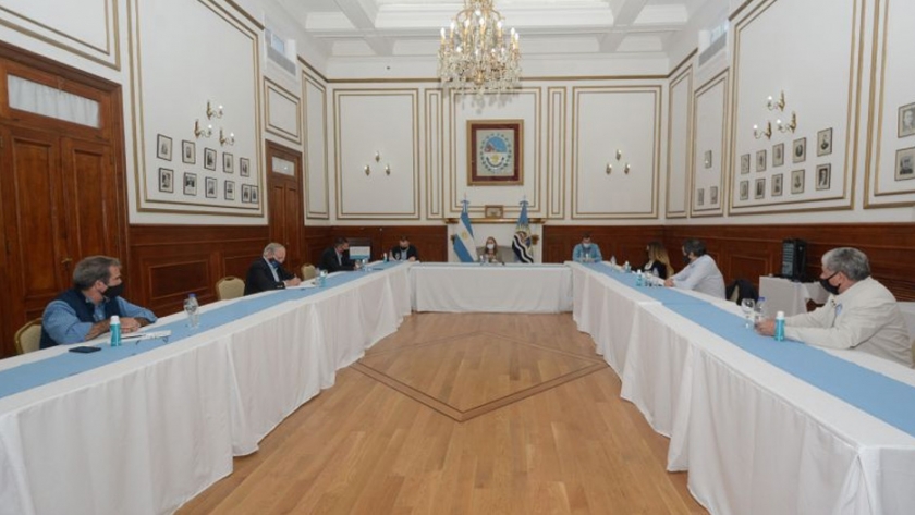 Alicia recibió a los titulares de entes para la planificación del 2021