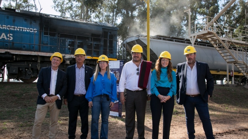 Con el impulso del Ministerio de Transporte quedó inaugurada la planta de acopio de acceso ferroviario en Salta