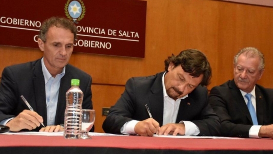 <El gobernador Sáenz y el ministro Katopodis firmarán mañana importantes convenios y recorrerán obras
