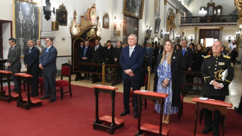 Gerardo Morales encabezó los actos centrales por el día de la Independencia