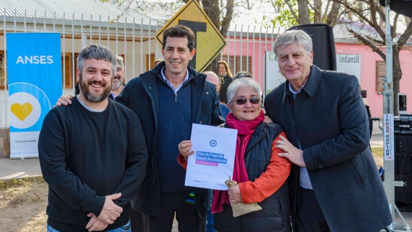 Santa Isabel: inauguración, anuncios y reivindicación de los derechos hídricos La Pampa sobre el Atuel