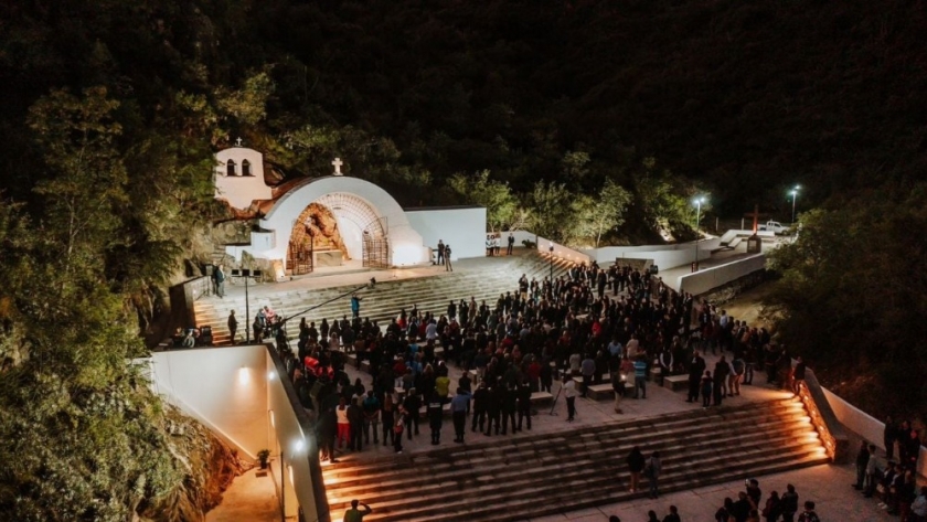 El Ministerio de Obras Públicas finalizó el Paseo Cultural y Religioso Virgen del Valle de Catamarca