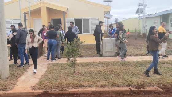 IPRODHA:  Grupos de preadjudicatarios de la convocatoria 250 visitaron sus futuras viviendas en Itaembé Guazú