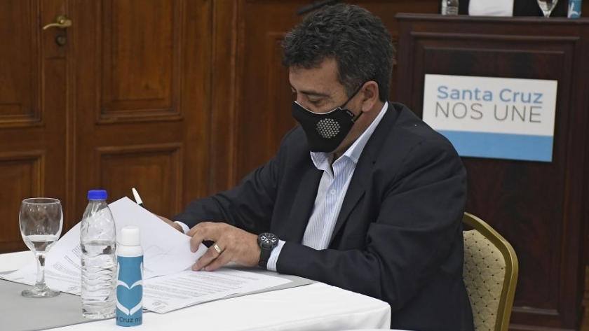 Destacaron la firma de convenio para las obras en Puerto Deseado