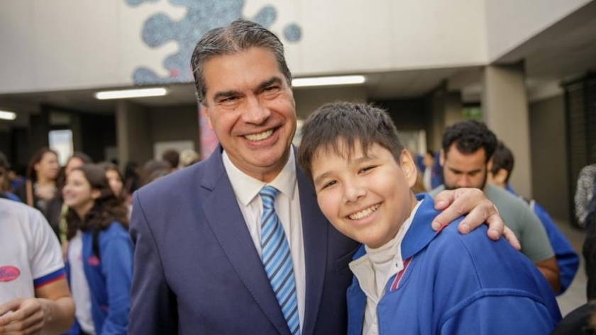 Capitanich inauguró el nuevo edificio del colegio estrada y destacó el trabajo de la comunidad educativa en el futuro de las y los estudiantes