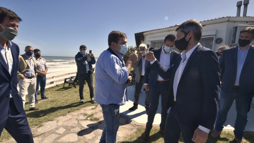 Encuentro de Lammens con intendentes de la Costa Atlántica bonaerense