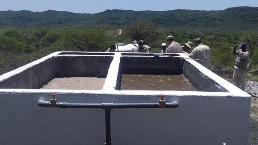 Culminan obras de agua potable en Ancasti