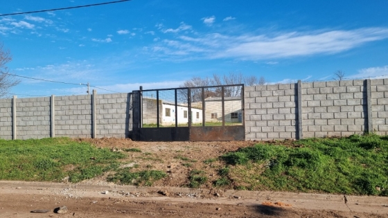 Avanzan las obras en la Escuela Secundaria N°3 “Marie Curie” para mejorar la seguridad y el acceso