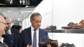 Scioli destacó la producción récord de calzado en un encuentro con industriales PyMEs