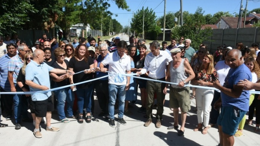 Katopodis inauguró obras hidráulicas en San Vicente