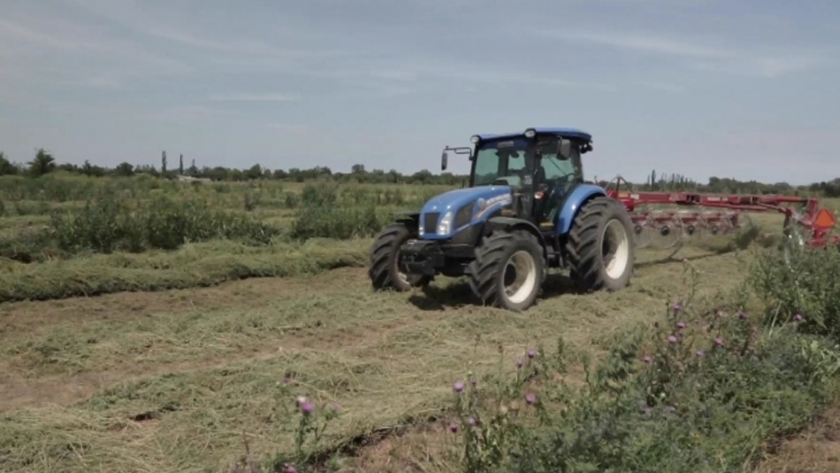 ALFAZAL: Ofrecen maquinarias para la henificación y armado de los rollos de alfalfa a productores de San Luis