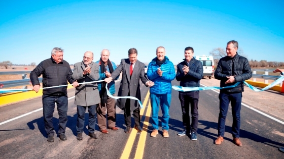 Bell Ville: Schiaretti inauguró un puente urbano y otras obras viales