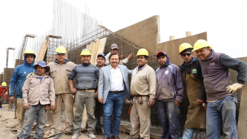El gobernador Sáenz verificó el estado de la obra Circunvalación Noroeste