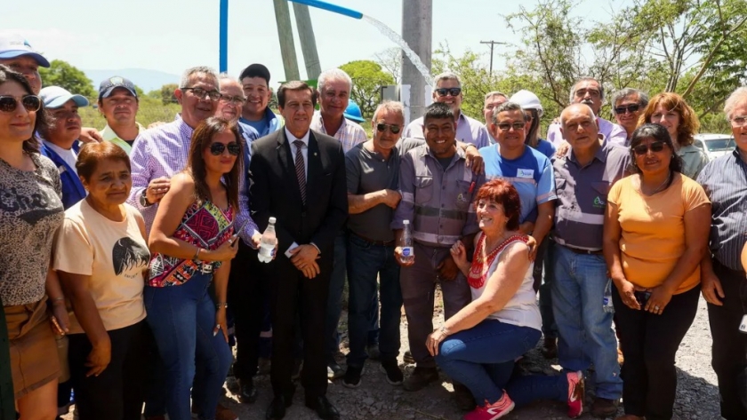 Nueva planta potabilizadora. Sadir inauguró una obra de provisión de agua que beneficia a todos los vecinos El Ceibal