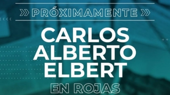 Carlos Alberto Elbert: El Destacado Autor que Regresa a Rojas,
