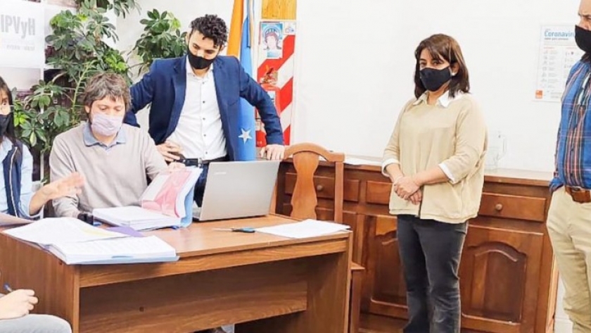 Proyecto GEF: Se realizó apertura de sobres de la licitación de 16 viviendas con eficiencia energética y energías renovables