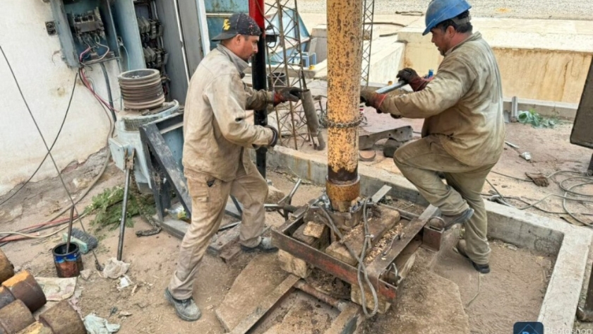 Ardua labor para poner en funcionamiento dos perforaciones y mejorar la capacidad del caudal en Nonogasta