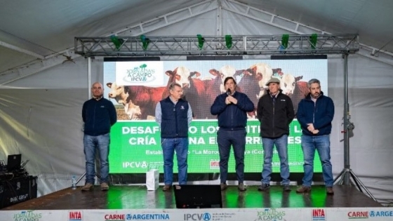 Ganadería en Goya: 500 productores y estudiantes participaron de una jornada del IPCVA