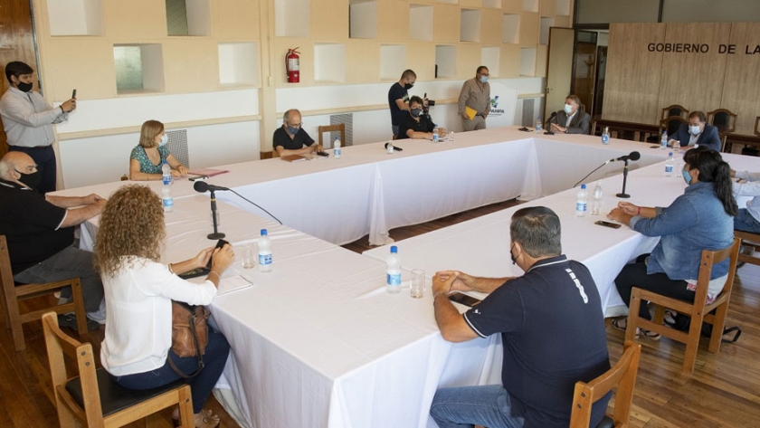 Ziliotto a la Intersindical: "Cuenten con este Gobierno para encontrar soluciones"