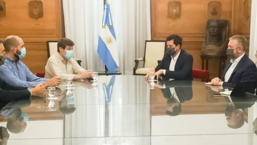 El Gobernador Gustavo Melella se reunió con el Ministro del Interior, Wado de Pedro