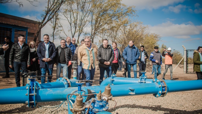 Se inauguró el Acueducto Huaco, una obra que mejorará el servicio de agua a 13.000 andalgalenses