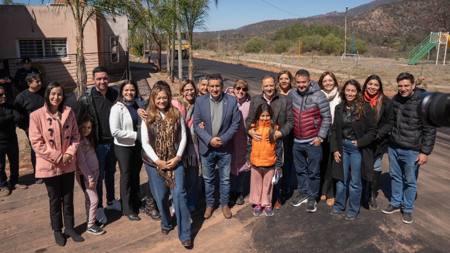 Asfalto en Olta: inauguraron 1.600 metros de pavimento