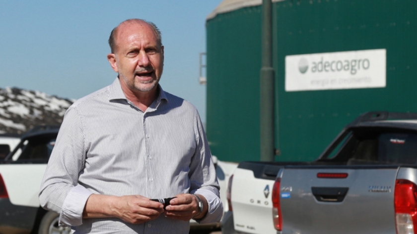 Agenda Productiva: Perotti visitó las instalaciones de Adecoagro en la localidad de Christophersen