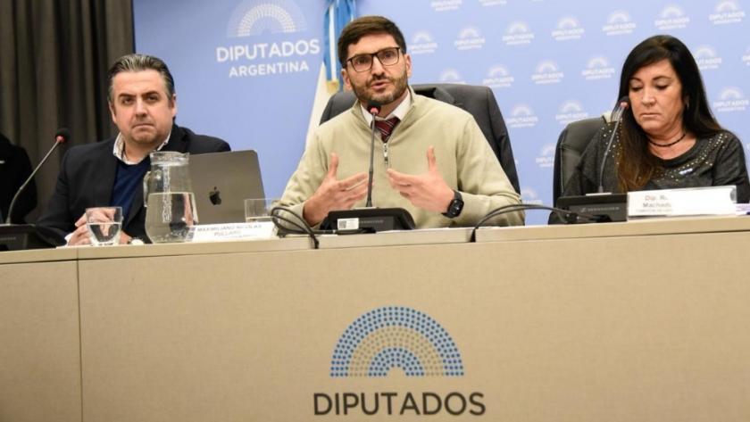 Pullaro respaldó en el Congreso Nacional el proyecto de Ley Anti Mafias