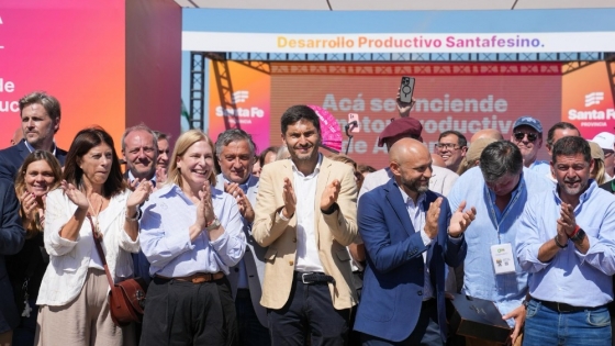 Pullaro defendió el modelo productivo santafesino en Expoagro y destacó la baja de impuestos