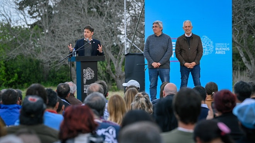 Kicillof encabezó junto a Javier Rodríguez el Encuentro de la Ruralidad
