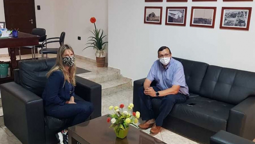 Articulación entre Provincia y Municipio para apuntalar la zona industrial de Liebig