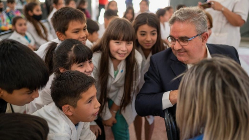 Raúl participó del lanzamiento del Sistema Integral de Información Digital