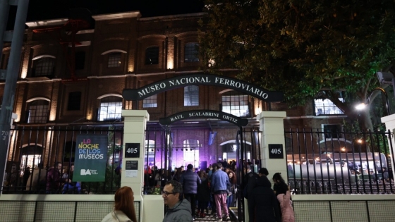El Museo Nacional Ferroviario participará de la Noche de los Museos