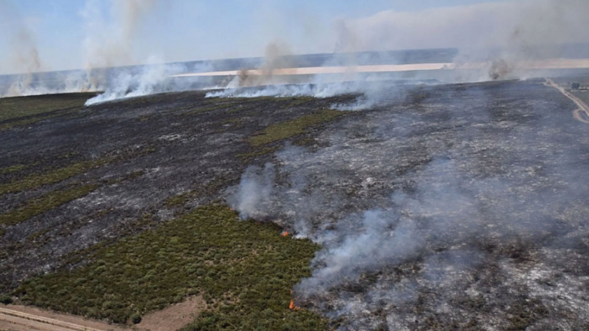 Prevención de incendios en La Pampa