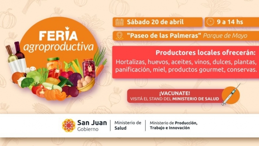 Producción y Salud trabajarán juntos en la gran Feria de los sanjuaninos