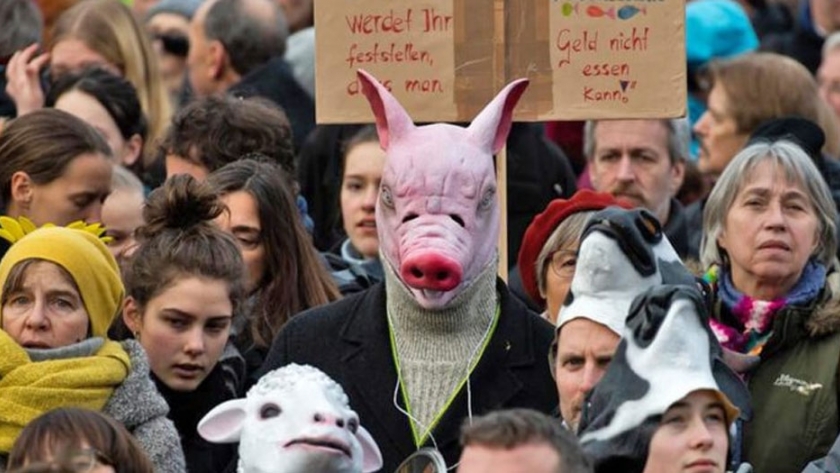 Masiva protesta en Berlín en reclamo de un sector agrícola sustentable