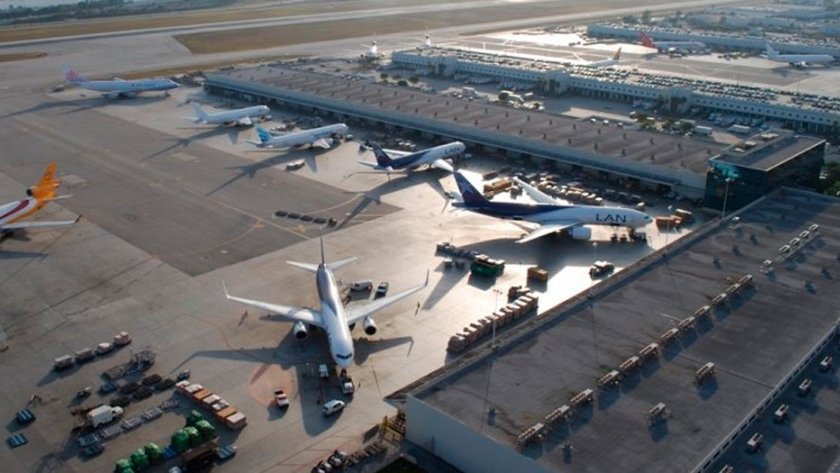 El Aeropuerto de Miami cumple un rol fundamental para el abastecimiento de insumos médicos
