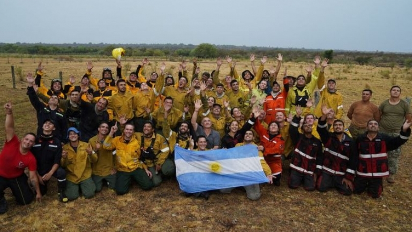 Agua bendita: Corrientes celebró el fin de los incendios