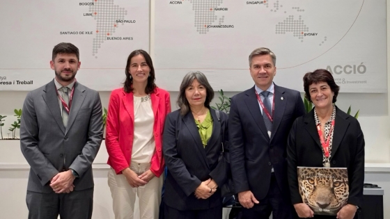 Zdero impulsa inversiones y exportaciones de Chaco en Cataluña