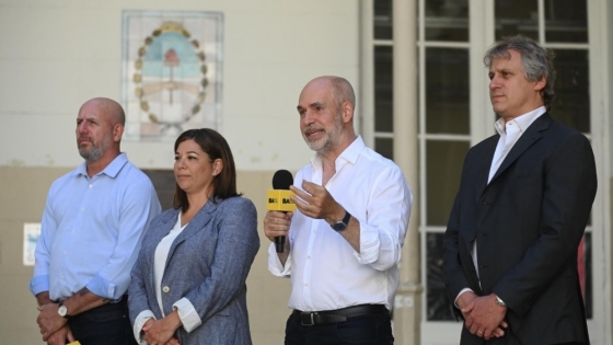 Rodríguez Larreta visitó una de las Escuelas de Verano de la Ciudad