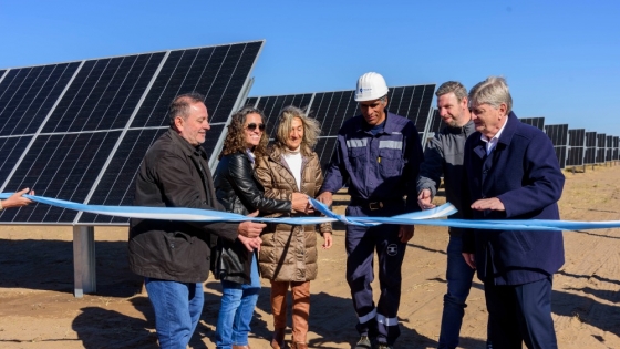 Inició un proceso histórico: Ziliotto inauguró en Victorica el primer parque solar de La Pampa