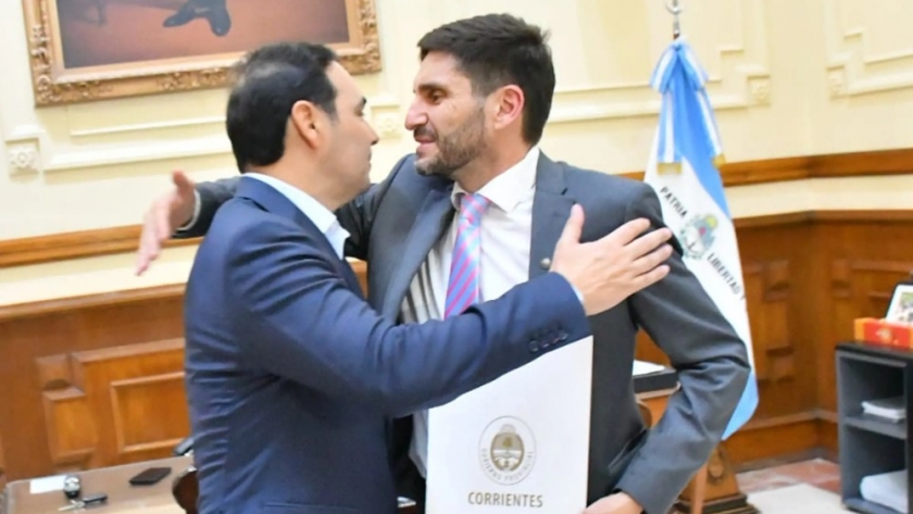 Valdés y Pullaro se reunieron para fortalecer la región Litoral