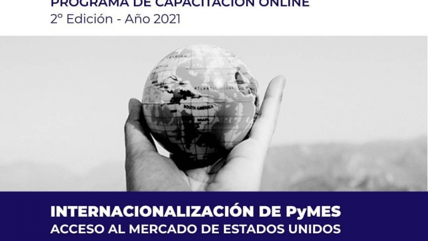 Capacitación online: “internacionalización de Pymes acceso al  mercado de Estados Unidos”