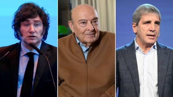 Milei y Caputo debaten con Cavallo sobre propuestas para avanzar hacia un mercado de divisas más libre