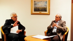 Carlos Iannizzotto y consejeros de las economías productivas del país recibieron a Julián Domínguez