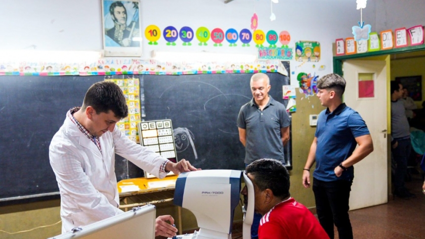 Arce acompañó operativo P.A.S y la apertura del encuentro de Bibliotecarios del Mercosur
