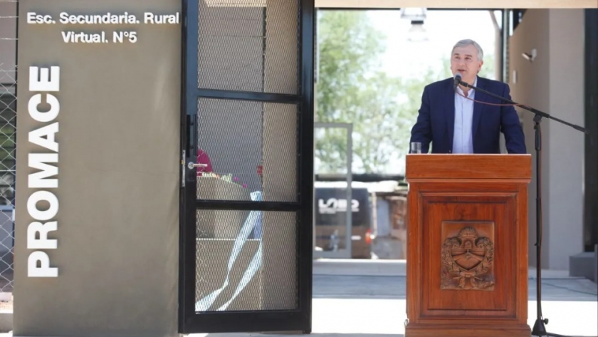 Gerardo Morales inauguró una nueva escuela en Palma Sola y ratificó su apuesta por la educación pública