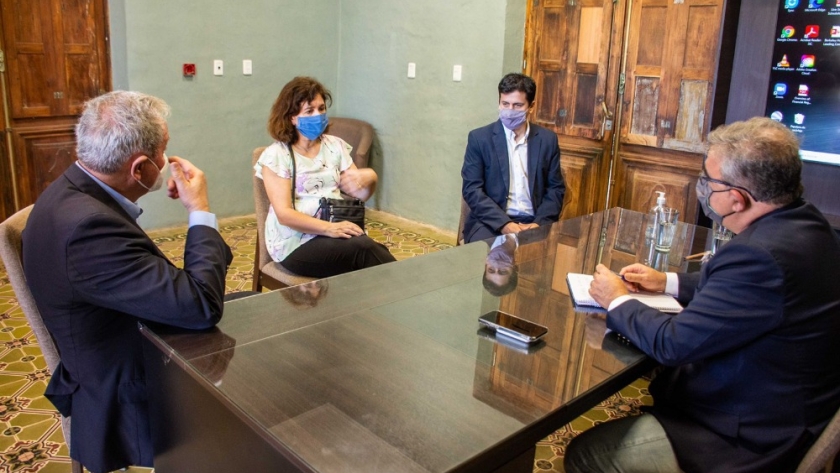Raúl recibió a la nueva administradora de Aduanas Tinogasta