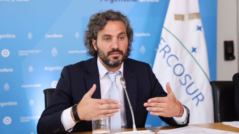 Canciller Cafiero: “Así como está el acuerdo UE- MERCOSUR es negativo y nos obligaría a restringir exportaciones”